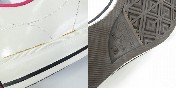 実際に弊社で買取させて頂いたCONVERSE/コンバース ONE STAR OX ワンスター WHT/PK 9.5の画像 7枚目