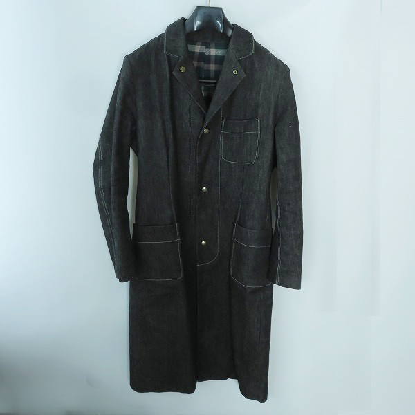 実際に弊社で買取させて頂いたbanal chic bizarre/バナルシックビザール リバーシブルデニムコート