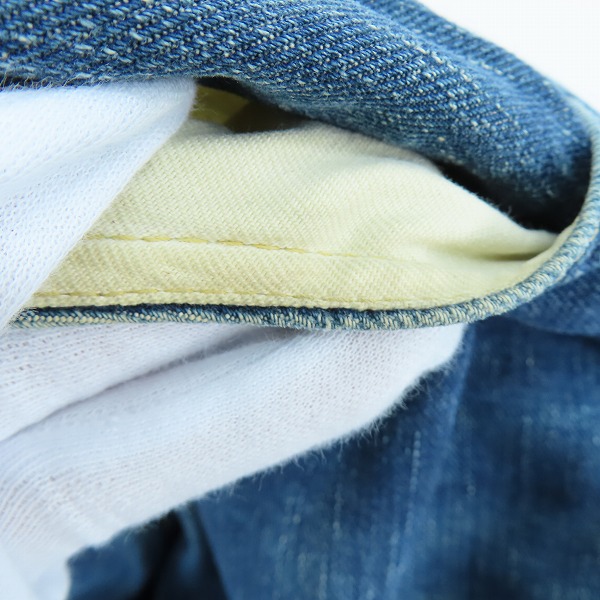 実際に弊社で買取させて頂いたLee/リー デニムパンツ 日本製 5101 W31/L33の画像 8枚目