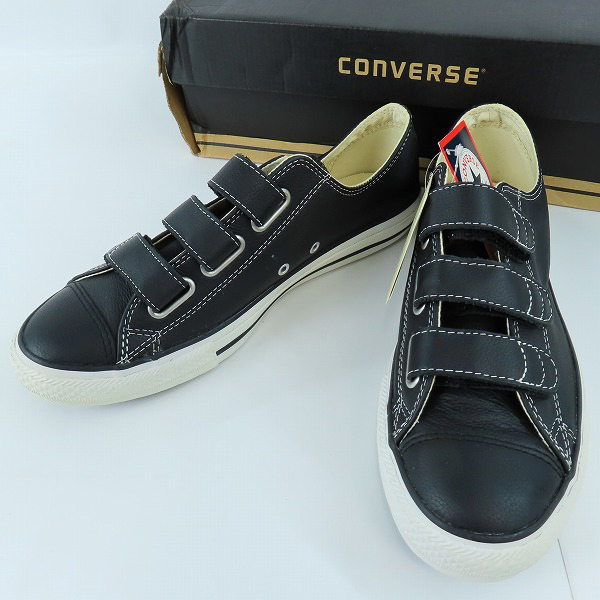 実際に弊社で買取させて頂いたCONVERSE/コンバース ALL STAR VC OX レザースニーカー ベルクロ 1R922 /28