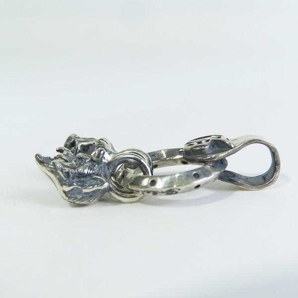 実際に弊社で買取させて頂いたGANGSTERVILLE x Galcia/ギャングスタービル × ガルシア スカルトップ ペンダントの画像 2枚目