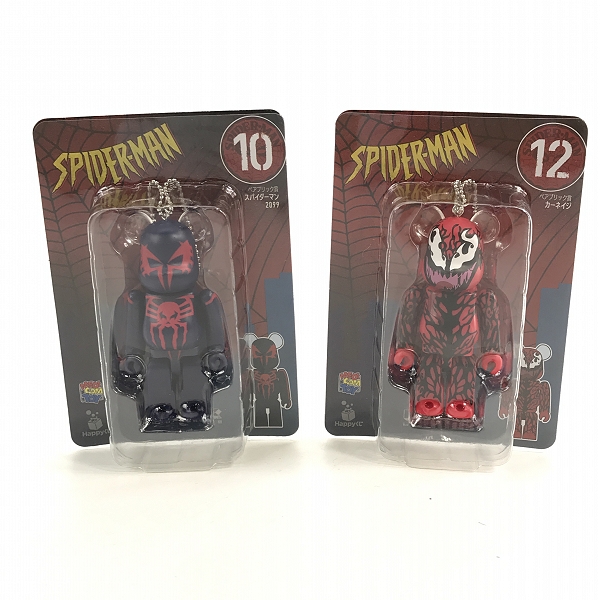 実際に弊社で買取させて頂いた【おまとめ/未開封】MEDICOM TOY/メディコムトイ BE@RBRICK/ベアブリック 100％ スパイダーマンの画像 2枚目