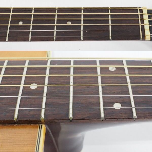 実際に弊社で買取させて頂いた★【難有り】FOLKS Custom GK Model No.不明 アコースティックギター/アコギ 日本製 ソフトケース付の画像 3枚目