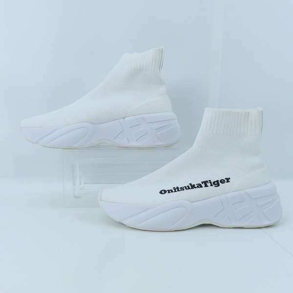 実際に弊社で買取させて頂いたOnitsukaTiger/オニツカタイガー P-TRAINER KNIT/ホワイト/1183A587/29の画像 3枚目