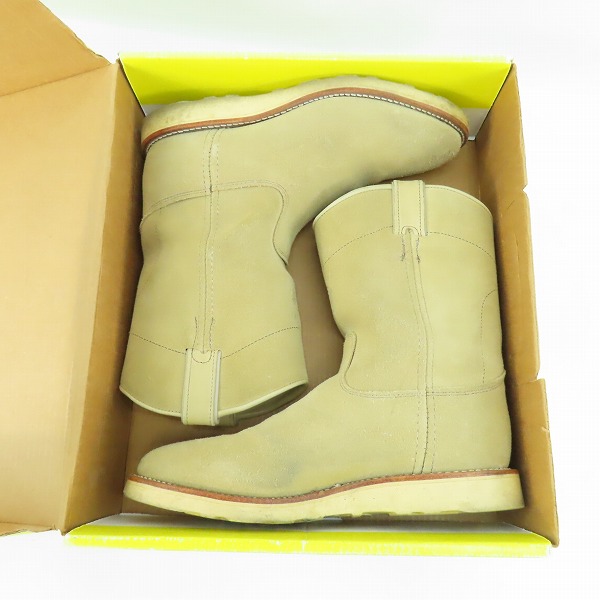 実際に弊社で買取させて頂いたCHIPPEWA/チペワ PECOS BOOTS SAND SUEDE スウェード ペコス ブーツ  93430 /8.5Eの画像 7枚目