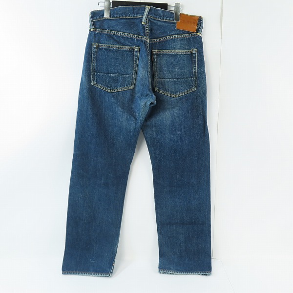 実際に弊社で買取させて頂いたEVISU/エヴィス ボタンフライ デニムパンツ 33×35の画像 1枚目
