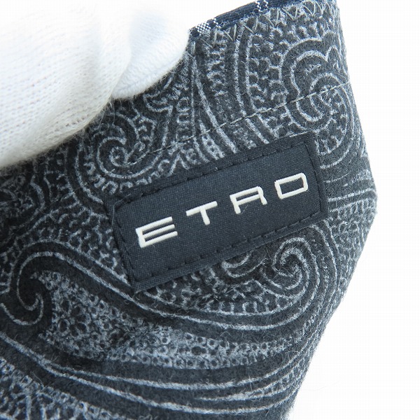 実際に弊社で買取させて頂いたETRO/エトロ ストライプ テーラードジャケット/121-11806-1087/46の画像 6枚目