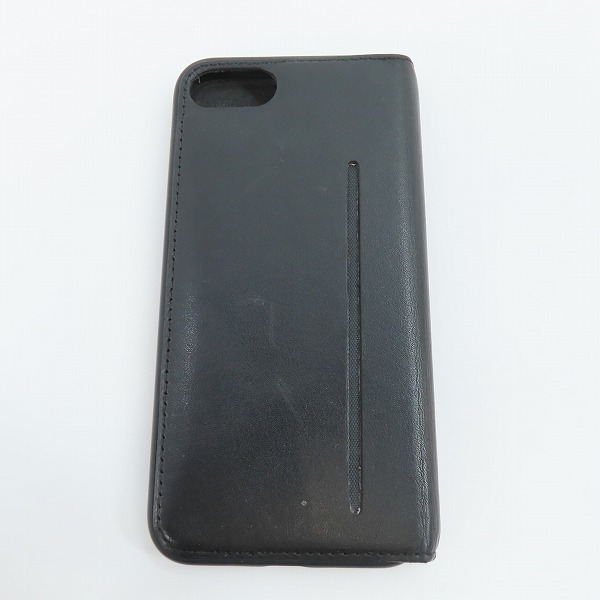 実際に弊社で買取させて頂いたY3/ワイスリー adidas/アディダス×Yohji Yamamoto/ヨウジヤマモト LEATHER BOOKLET CASE FOR/POUR IPHONE6/6S/7/8の画像 2枚目