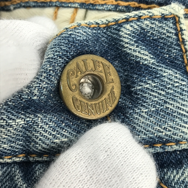 実際に弊社で買取させて頂いたCALEE/キャリー デニムパンツ/ジーンズ/34の画像 7枚目