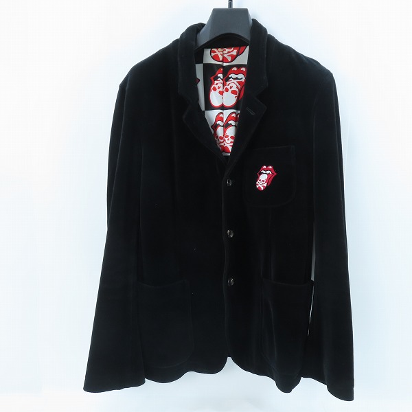 実際に弊社で買取させて頂いたmastermind JAPAN/マスターマインド × THEATER8/シアターエイト ×ローリングストーンズ ジャケット/8LR-JK03/M