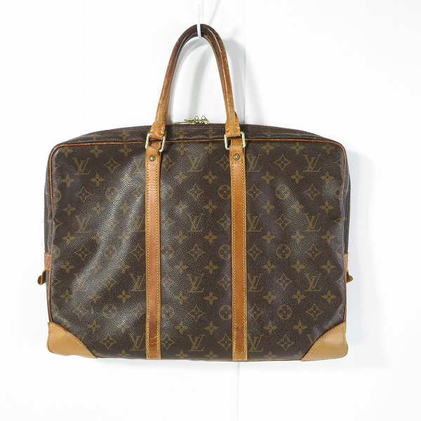 実際に弊社で買取させて頂いた【ジャンク】LOUIS VUITTON/ルイヴィトン モノグラム ポルト ドキュマン ヴォワヤージュ ブリーフケース M40226の画像 1枚目