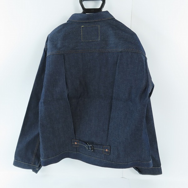 実際に弊社で買取させて頂いた【未使用】LEVIS/リーバイス LEVI'S VINTAGE CLOTHING 506XX 1936年 DENIM JACKET 1st MODEL 70506-0028/44の画像 1枚目