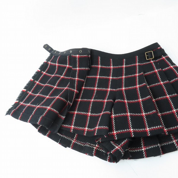 実際に弊社で買取させて頂いたBURBERRY/バーバリー BURBERRY BLUE LABEL/バーバリーブルーレーベル チェック柄 キュロット/38の画像 2枚目