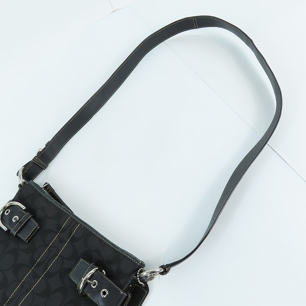 実際に弊社で買取させて頂いたCOACH/コーチ シグネチャー柄 ショルダーバッグ F05M-6740の画像 2枚目