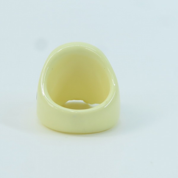 実際に弊社で買取させて頂いたGARNI/ガルニ アクリル スカルリング ホワイト 18号の画像 3枚目