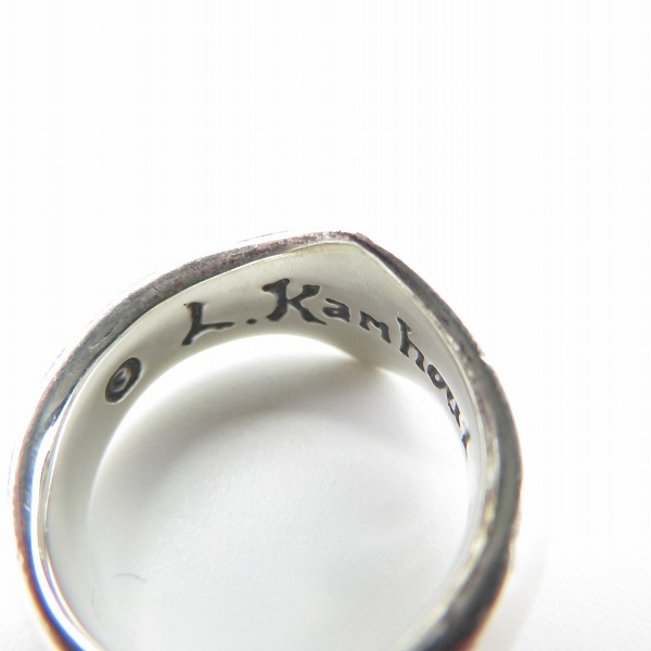 実際に弊社で買取させて頂いたLeonard Kamhout/レナードカムホート LONE ONES/ロンワンズ シルクリング シルバー 7号の画像 6枚目