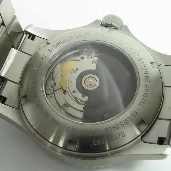 実際に弊社で買取させて頂いたLUMINOX/ルミノックス SERIES 0920 スポーツタイマー 自動巻き腕時計 0924の画像 4枚目