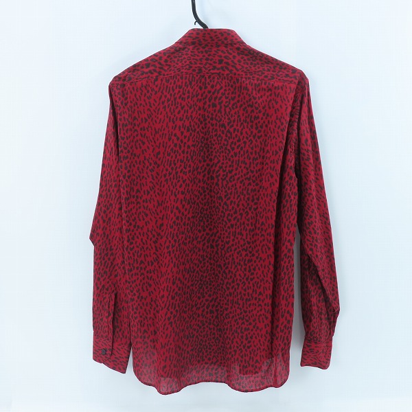 実際に弊社で買取させて頂いた【JPタグ】SAINT LAURENT PARIS/サンローランパリ レオパード シャツ/319540 YVP36/39の画像 1枚目