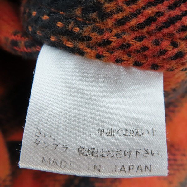 実際に弊社で買取させて頂いたGLORY PARK/グローリーパーク THE FLAT HEAD/フラットヘッド 長袖ネルシャツ オレンジ系 38の画像 3枚目