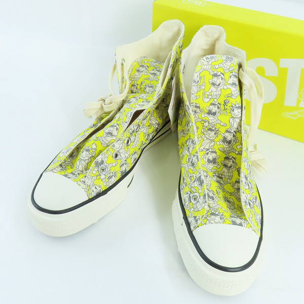 実際に弊社で買取させて頂いた【未使用】CONVERSE × 天才バカボン/コンバース AS RETRO T-BAKABON HI/オールスター ハイカット スニーカー/8.5