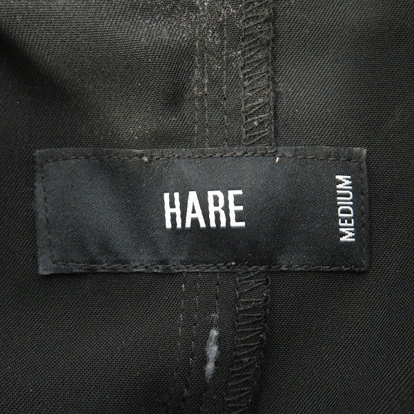 実際に弊社で買取させて頂いたHARE/ハレ ビッグシルエット ハーフスリーブシャツ HA020066TR Mの画像 2枚目