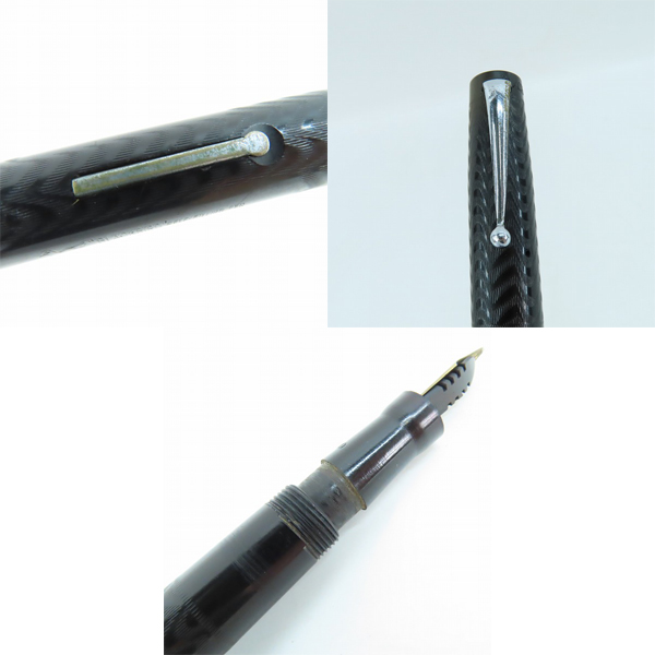 実際に弊社で買取させて頂いたMABIE-TODD SWAN/マービートッドスワン BLACK BIRD/ブラックバード ペン先刻印 14CT  ビンテージ 万年筆の画像 9枚目