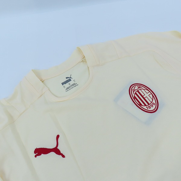 実際に弊社で買取させて頂いた【未使用】PUMA/プーマ ACミラン 21/22 CASUAL 半袖Tシャツ 764678-13/Lの画像 6枚目