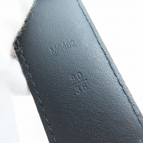 実際に弊社で買取させて頂いたLOUIS VUITTON/ルイヴィトン サンチュールポンヌフ ダミエ レザー ベルト M9402の画像 4枚目