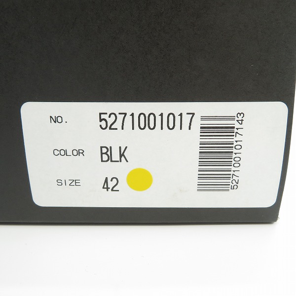 実際に弊社で買取させて頂いたalfredoBANNISTER/アルフレッドバニスター ウイングチップ 切替レザーシューズ 5271001017/42の画像 9枚目