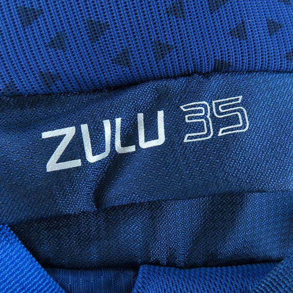 実際に弊社で買取させて頂いたGREGORY/グレゴリー ZULU35ズール35 バックパック/リュックサックの画像 5枚目