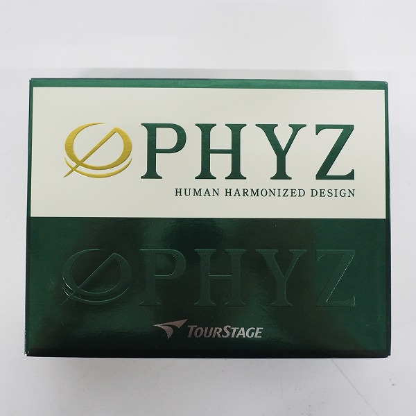 実際に弊社で買取させて頂いた【未使用】BRIDGESTONE/ブリヂストン TOURSTAGE/ツアーステージ PHYZ ゴルフボール ホワイト 1ダースの画像 2枚目
