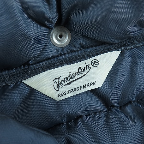 実際に弊社で買取させて頂いたTENDERLOIN/テンダーロイン ナイロン 中綿ジャケット アウター XSの画像 2枚目