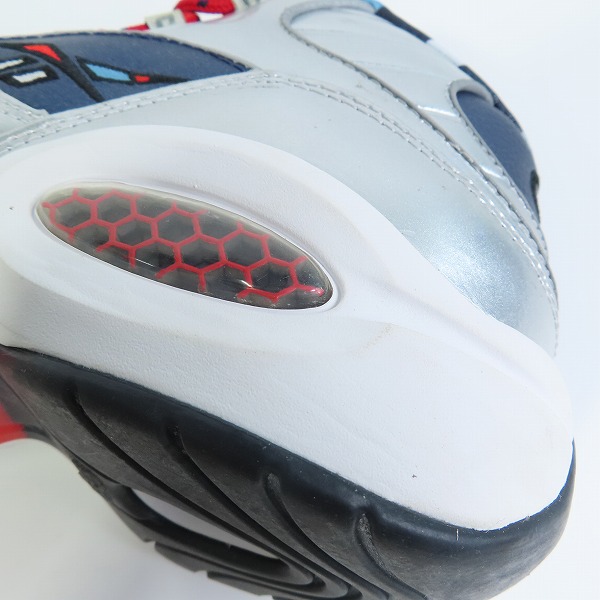 実際に弊社で買取させて頂いたReebok/リーボック IVERSON X HARDEN QUESTION MID/クエスチョンミッド FZ1366/28の画像 8枚目