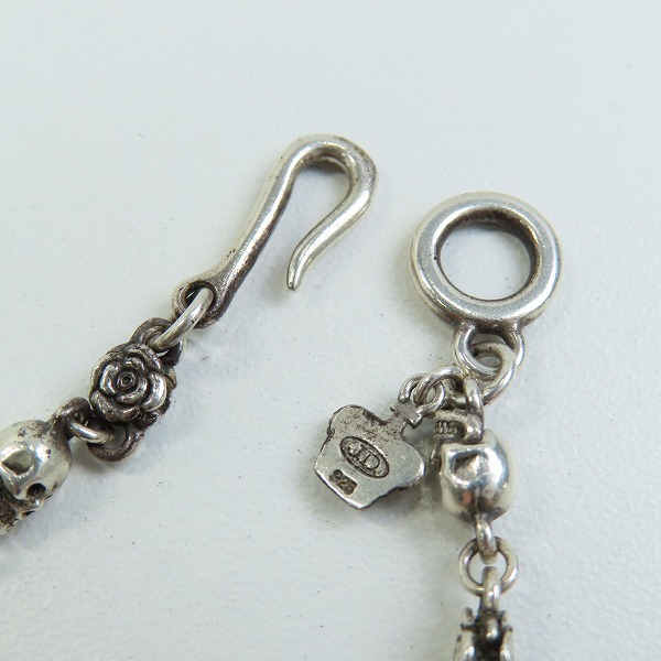 実際に弊社で買取させて頂いたJustin Davis/ジャスティンデイビス ROSE Divine/ローズディバイン チェーン SNJ212 50cmの画像 3枚目