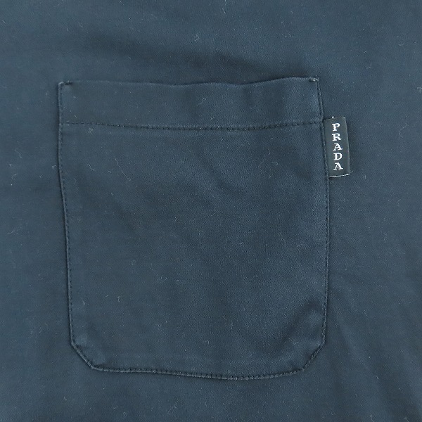 実際に弊社で買取させて頂いた【JPタグ】PRADA/プラダ 胸ポケット 半袖 Tシャツ UJN658 R201 1WQE/Sの画像 3枚目
