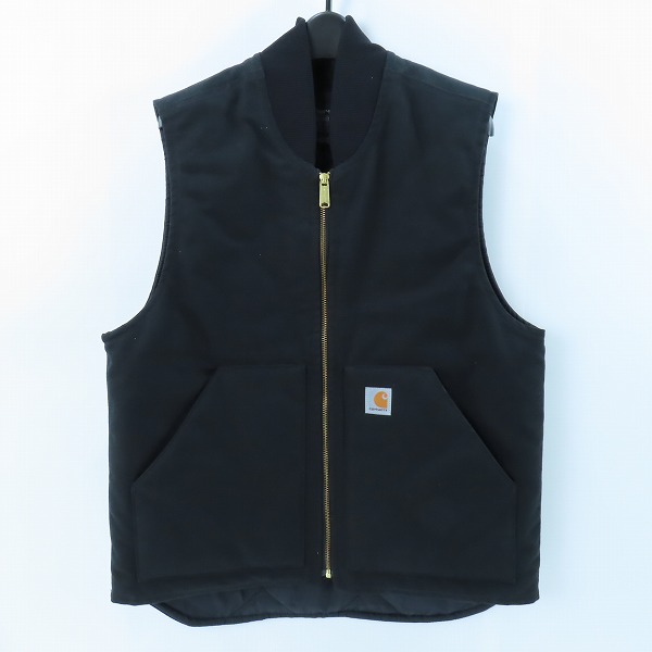 実際に弊社で買取させて頂いたCARHARTT/カーハート 中綿 ワークベスト ブラック/M