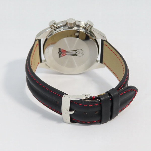 実際に弊社で買取させて頂いた【ギャラ付】OMEGA/オメガ スピードマスター ACミラン 100周年記念モデル/限定1999本 自動巻 腕時計 3810.51の画像 2枚目