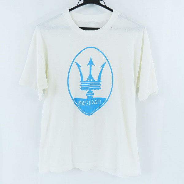 実際に弊社で買取させて頂いたMASERATI/マセラティ ヴィンテージ シングルステッチ 半袖Tシャツ 