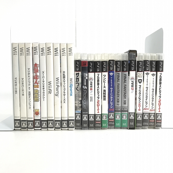 実際に弊社で買取させて頂いた【おまとめ】PS3/Wii ソフト 大乱闘スマッシュブラザーズX/ワンピース無双/マリオカートWii/グランツーリスモ 等