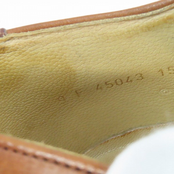 実際に弊社で買取させて頂いたParaboot/パラブーツ CHAMBORD/シャンボード Uチップ レザーシューズ 9の画像 5枚目