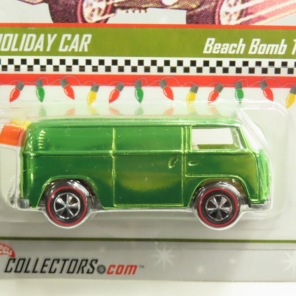 実際に弊社で買取させて頂いた【未開封】Hot Wheels/ホットウィール 2002 Holiday Car Beach Bomb Too/ホリデーカー ビーチ ボム トゥー 緑の画像 2枚目