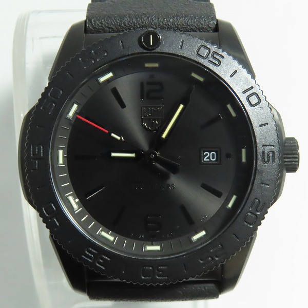 実際に弊社で買取させて頂いたLUMINOX/ルミノックス Ref.3121 PACIFIC DIVER 3120 SERIES Blackout パシフィックダイバー ブラックアウト 3121