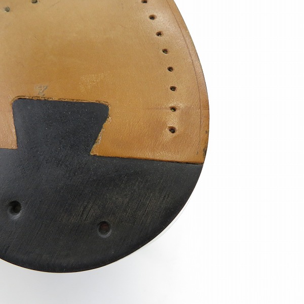 実際に弊社で買取させて頂いたALDEN/オールデン SHELL CORDOVAN LEATHER/シェルコードバンレザー プレーントゥ シューズ 990 7.5Dの画像 6枚目