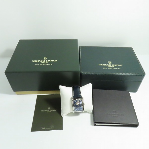 実際に弊社で買取させて頂いたFREDERIQUE CONSTANT/フレデリックコンスタント クラシック カレ ハートビート 自動巻き FC-303/310/315X4C4/5/6の画像 7枚目