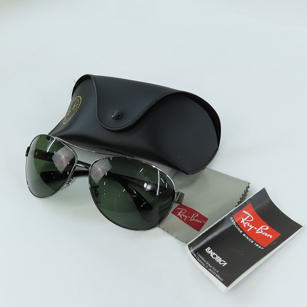 実際に弊社で買取させて頂いたRay-Ban/レイバン 偏光レンズ サングラス/アイウェア RB3386 004/9Aの画像 9枚目