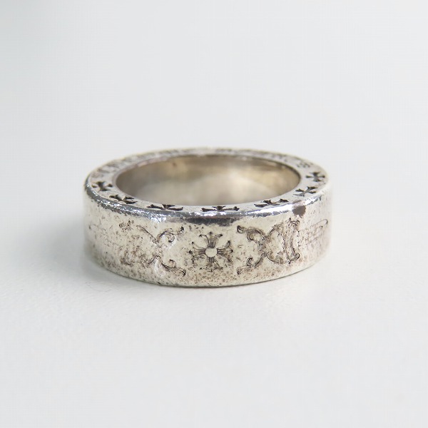 実際に弊社で買取させて頂いたCHROME HEARTS/クロムハーツ 6mmスペーサー ダガーリング 9-9.5号の画像 1枚目