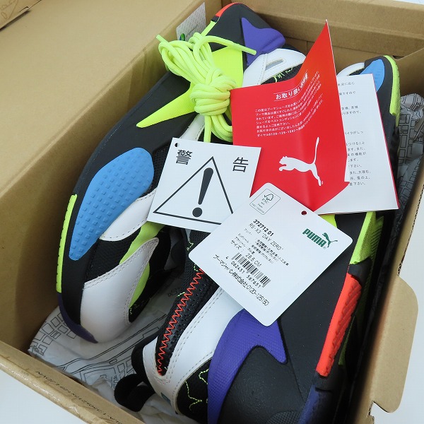 実際に弊社で買取させて頂いたPUMA × CENTRAL SAINT MARTINS/プーマ× セントラル セント マーチンズ RS-X3 DAY ZERO 372712-01/28.5の画像 7枚目