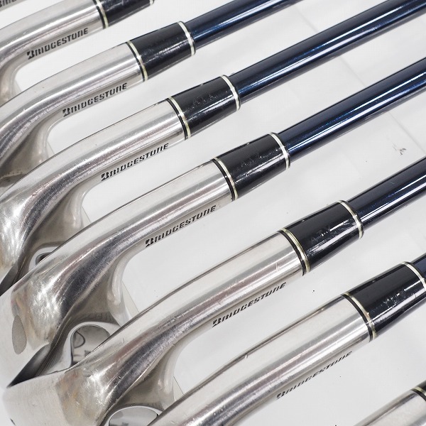 実際に弊社で買取させて頂いたBRIDGESTONE/ブリヂストン TOURSTAGE/ツアーステージ ViQ アイアン #5～9,P,P/S,Sw 8本セット TSI-50α FLEX:Rの画像 2枚目