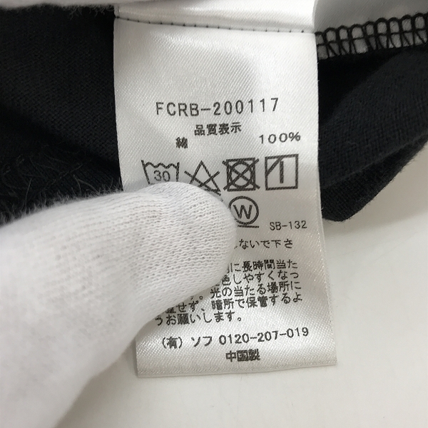 実際に弊社で買取させて頂いたF.C.Real Bristol/エフシーレアルブリストル 20SS CAPTAIN AMERICA/キャプテンアメリカプリントTシャツ FCRB-200117/Lの画像 4枚目