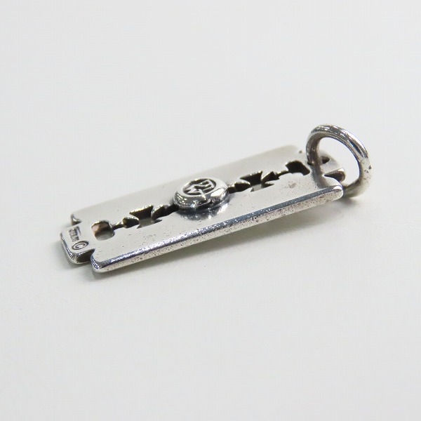 実際に弊社で買取させて頂いたTRAVIS WALKER/トラヴィスワーカー カミソリ ペンダントトップの画像 3枚目